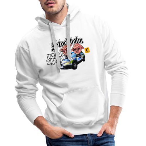 Its Not a Game Stockholm Pigs - Men's Premium Hoodie