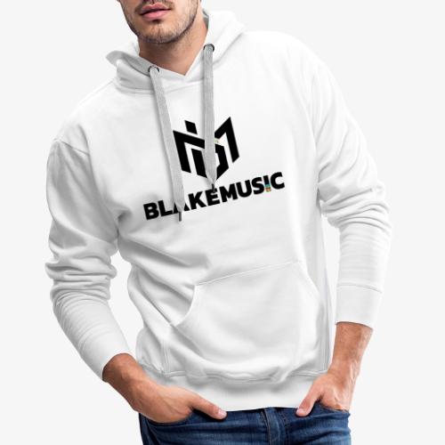 blAkeMusic Logo Black - Men's Premium Hoodie