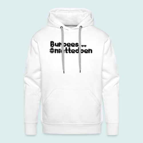 burpees niettedoen - Mannen Premium hoodie