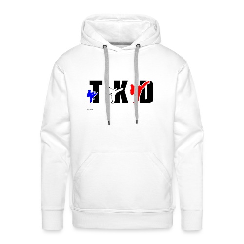 Design Taekwondo - Sweat-shirt à capuche Premium pour hommes
