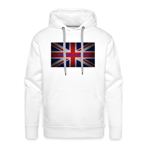 England is my city t shirt - Mannen Premium hoodie