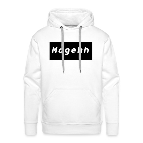 Mogehh logo - Men's Premium Hoodie