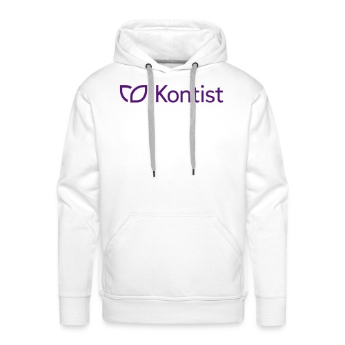 Kontist Logo - Männer Premium Hoodie