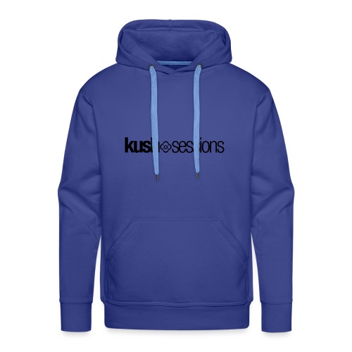 KushSessions (black logo) - Mannen Premium hoodie