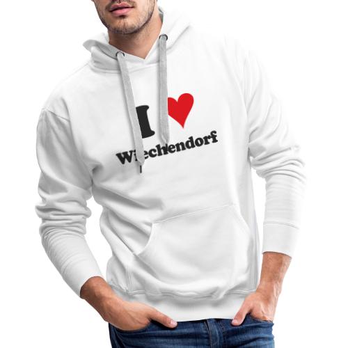 I Love Wiechendorf - Männer Premium Hoodie