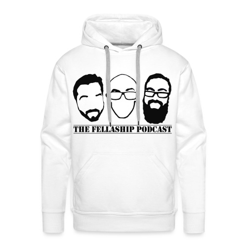 The Fellaship podcast logo - Men's Premium Hoodie