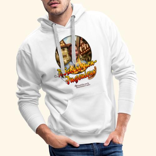 Grill T-Shirt Design Röstaromen-Ingenieur - Männer Premium Hoodie
