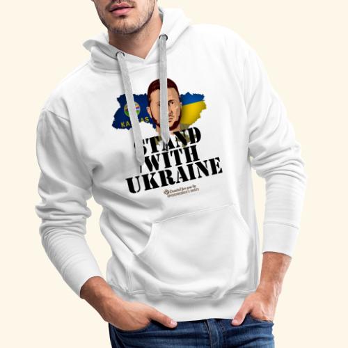 Ukraine Kansas Selenskyj - Männer Premium Hoodie