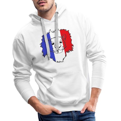 Lion France - Sweat-shirt à capuche Premium pour hommes