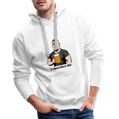 LE FAMEUX DEMI DE MÊLÉE ! (Rugby) - Sweat-shirt à capuche Premium Homme