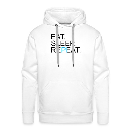 Eat Sleep Repeat PI Mathe Hell - Männer Premium Hoodie