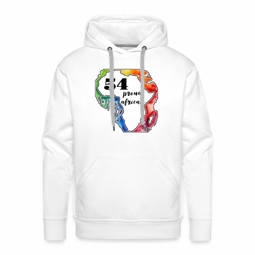 54 Proud African Design - Mannen Premium hoodie