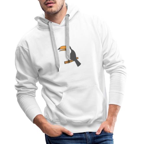 Happy toucan - Mannen Premium hoodie