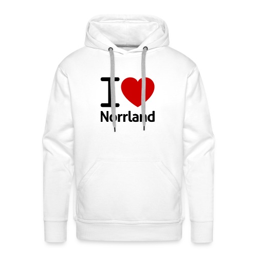 Jag Älskar Norrland (I Love Norrland) - Premiumluvtröja herr