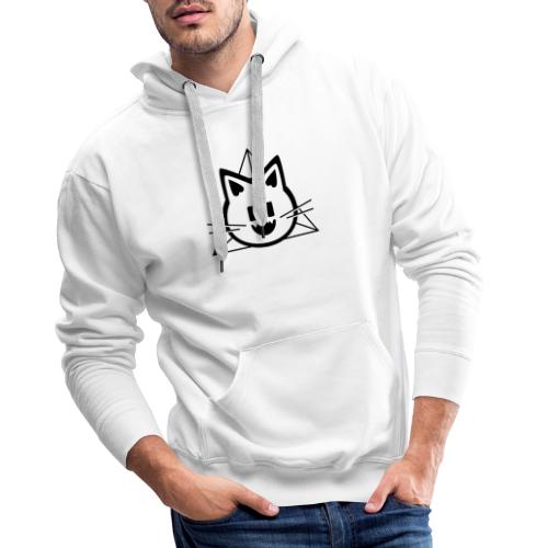 chat 6 - Sweat-shirt à capuche Premium Homme