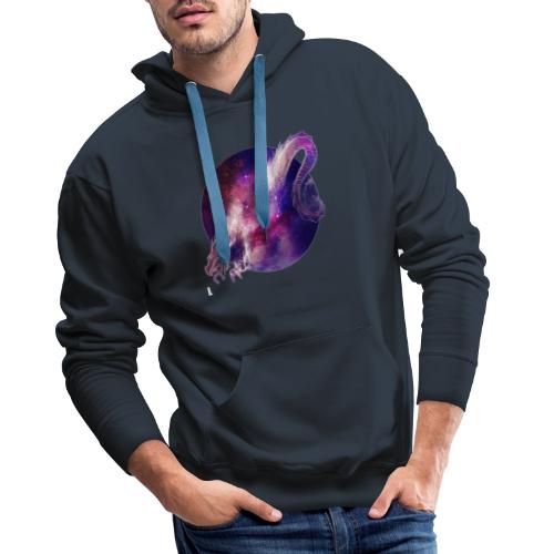 Galaxy Dragon - Sweat-shirt à capuche Premium Homme