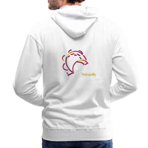 Tambourine, rugzijde - Mannen Premium hoodie