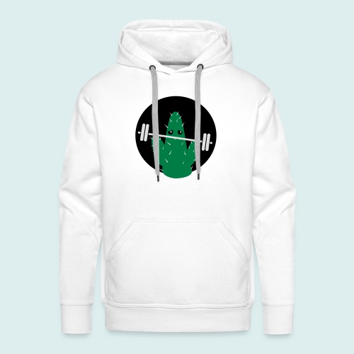 lifting cactus - Mannen Premium hoodie