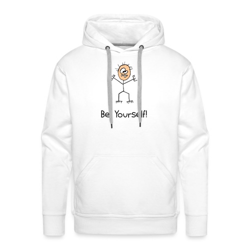 Be Yourself - Mannen Premium hoodie