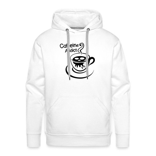 Caffeine Addict - Mannen Premium hoodie