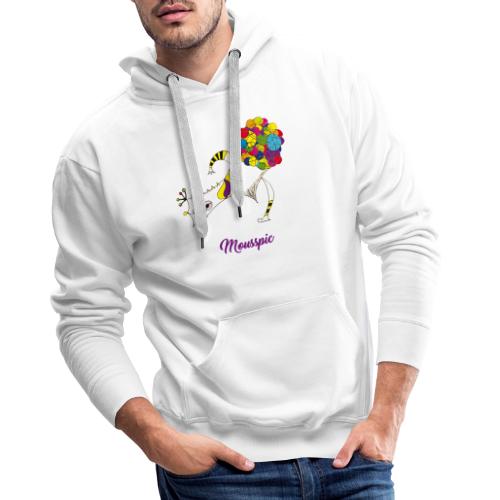 Mousspic - Sweat-shirt à capuche Premium pour hommes
