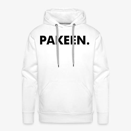 Pak Een Punt Horizontaal - Mannen Premium hoodie