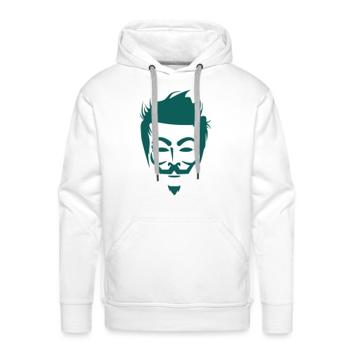 Anonymous Hipster - Sweat-shirt à capuche Premium pour hommes