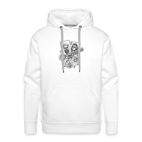 King n Queen - Mannen Premium hoodie