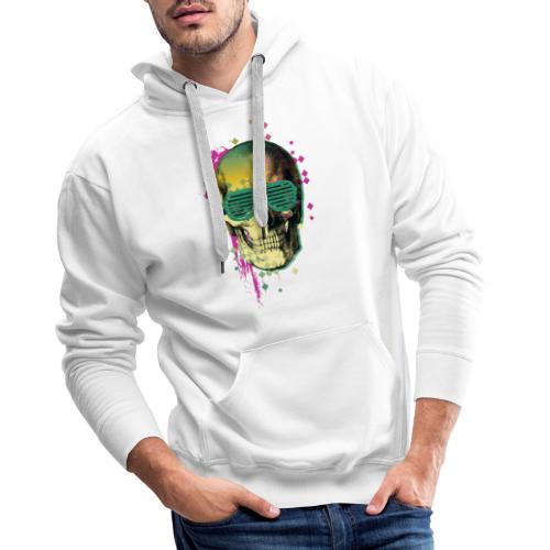 squelette2 - Sweat-shirt à capuche Premium pour hommes
