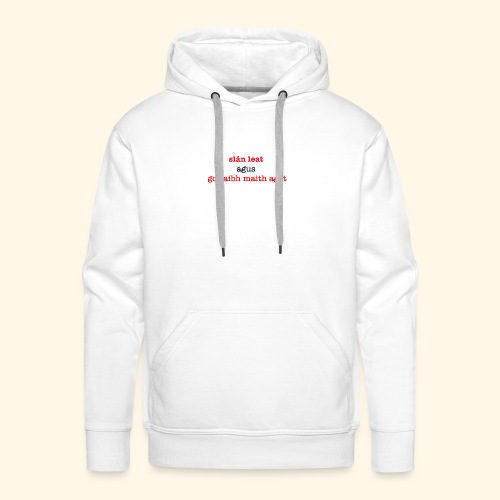 Good bye and thank you - Men's Premium Hoodie