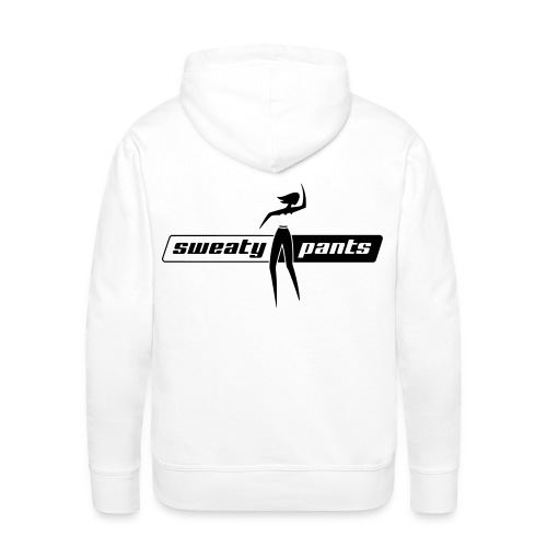 Sweaty pants logo met danseres - Mannen Premium hoodie
