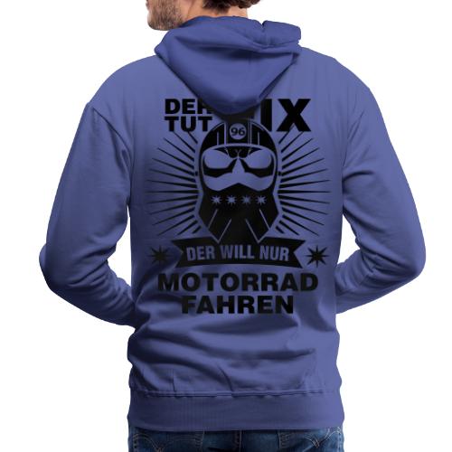 Star Rider Motorrad Motiv - Männer Premium Hoodie