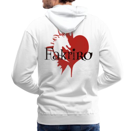 Fakriro-Logo mit Herz - Männer Premium Hoodie