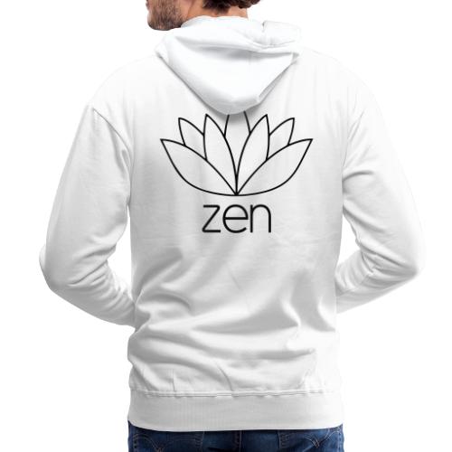ZEN - Sweat-shirt à capuche Premium pour hommes