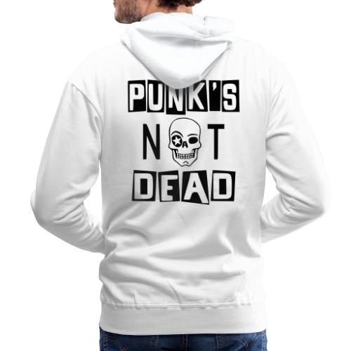 PUNK'S NOT DEAD - Sweat-shirt à capuche Premium pour hommes