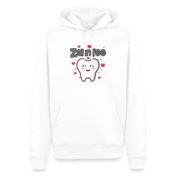 Zahnfee - Männer Premium Bio Hoodie - Weiß - Vorne - Nico (187cm)