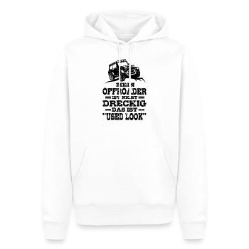 Geländewagen - Männer Premium Bio Hoodie - Weiß - Vorne - Nico (187cm)