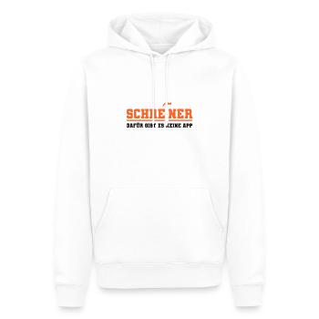 Schreiner - Männer Premium Bio Hoodie - Weiß - Vorne - Nico (187cm)