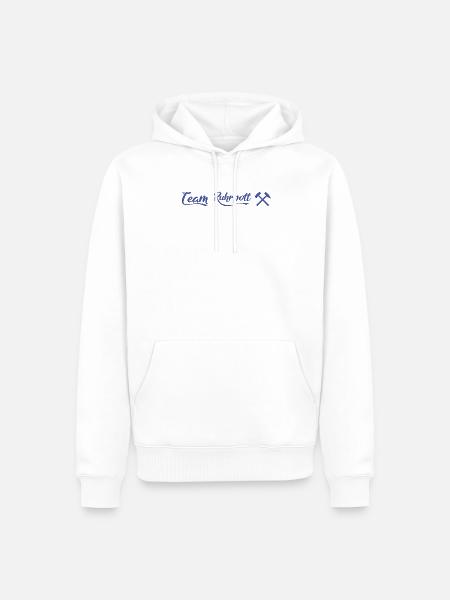 Schalke Team Ruhrpott Fussball Schalker Geschenk - Männer Premium Bio Hoodie - Weiß
