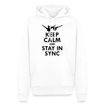 Synchro Schwimmer Synchronschwimmen Lustig - Männer Premium Bio Hoodie - Weiß - Vorne - Nico (187cm)