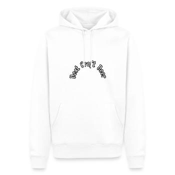 Meilleure bière artisanale - Sweat à capuche Premium bio Homme - blanc - Devant - Nico (187cm)