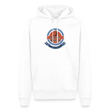 Instant Human, Just Add Coffee - Männer Premium Bio Hoodie - Weiß - Vorne - Nico (187cm)