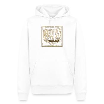 British Tears, fondé en 1773, Boston Tea Party - Sweat à capuche Premium bio Homme - blanc - Devant - Nico (187cm)