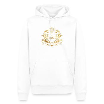 60. Geburtstag Semper Verum - Established 07/1966 - Männer Premium Bio Hoodie - Weiß - Vorne - Nico (187cm)