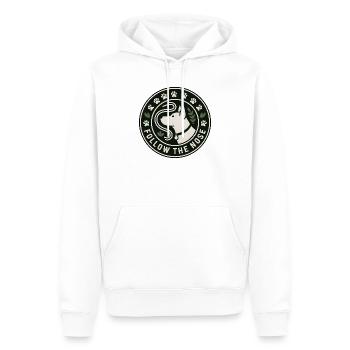 Suivez The Nose Dog Nose Work Fun - Sweat à capuche Premium bio Homme - blanc - Devant - Nico (187cm)