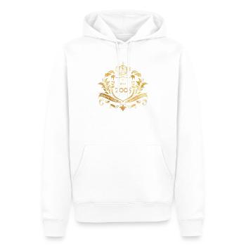 21. Geburtstag Semper Verum - Established 07/2005 - Männer Premium Bio Hoodie - Weiß - Vorne - Nico (187cm)