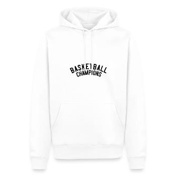 Basketball Champions - Männer Premium Bio Hoodie - Weiß - Vorne - Nico (187cm)