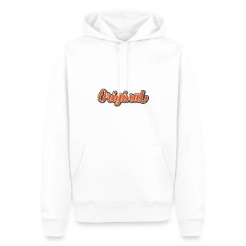 Original - Männer Premium Bio Hoodie - Weiß - Vorne - Nico (187cm)