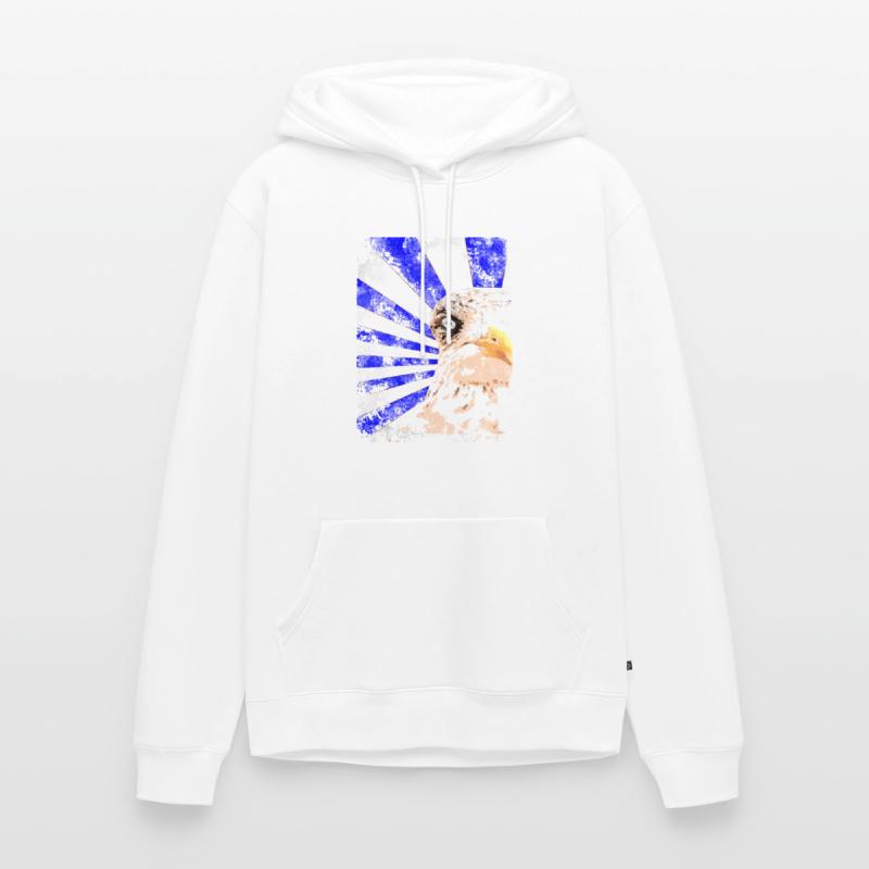 Evil Seagull Harbor Eagle gift gift idea Men’s Premium Organic Hoodie