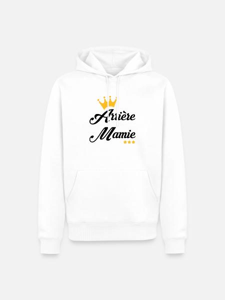 Großmütter / Oma / Mami / Großmutter / Mamy - Männer Premium Bio Hoodie - Weiß